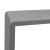 Rafturi cub de perete, 3 buc., gri, MDF GartenMobel Dekor