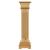 Suport plante clasic în formă stâlp pătrat lemn 17x17x66 cm MDF GartenMobel Dekor