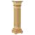 Suport plante clasic în formă stâlp pătrat lemn 17x17x66 cm MDF GartenMobel Dekor