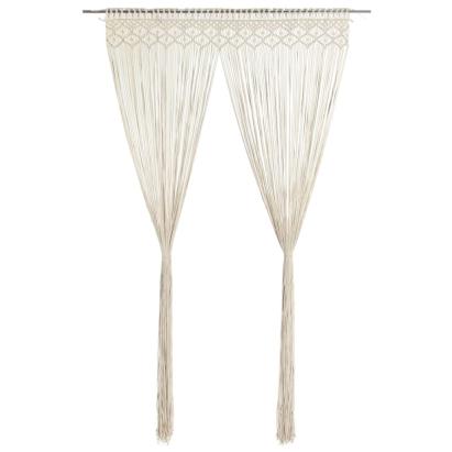 Perdea macrame, 140 x 240 cm, bumbac GartenMobel Dekor