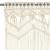 Perdea macrame, 140 x 240 cm, bumbac GartenMobel Dekor