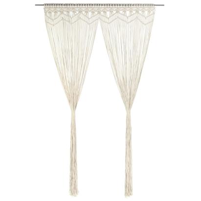 Perdea macrame, 140 x 240 cm, bumbac GartenMobel Dekor
