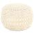 Taburet puf macrame lucrat manual, 45 x 30 cm, bumbac GartenMobel Dekor