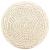 Taburet puf macrame lucrat manual, 45 x 30 cm, bumbac GartenMobel Dekor