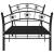 Cadru de pat, cu model de fotbal, negru, 90x200 cm, metal GartenMobel Dekor