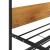 Cadru pat extensibil, negru, 90x200 cm, metal GartenMobel Dekor