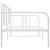 Cadru pat canapea, alb, 90 x 200 cm, metal GartenMobel Dekor