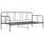 Cadru pat canapea, gri, 90 x 200 cm, metal GartenMobel Dekor
