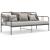 Cadru pat canapea, gri, 90 x 200 cm, metal GartenMobel Dekor