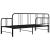 Cadru pat canapea extensibilă, negru, 90 x 200 cm, metal GartenMobel Dekor