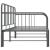 Cadru pat canapea extensibilă, gri, 90 x 200 cm, metal GartenMobel Dekor