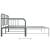 Cadru pat canapea extensibilă, gri, 90 x 200 cm, metal GartenMobel Dekor