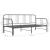Cadru pat canapea extensibilă, gri, 90 x 200 cm, metal GartenMobel Dekor