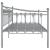 Cadru pat canapea, gri, 90x200 cm, metal GartenMobel Dekor