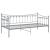 Cadru pat canapea, gri, 90x200 cm, metal GartenMobel Dekor