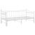 Cadru pat canapea extensibilă, alb, 90x200 cm, metal GartenMobel Dekor