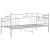 Cadru pat canapea, gri, 90x200 cm, metal GartenMobel Dekor