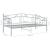 Cadru pat canapea, gri, 90x200 cm, metal GartenMobel Dekor