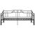 Cadru pat canapea extensibilă, negru, 90x200 cm, metal GartenMobel Dekor
