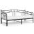 Cadru pat canapea extensibilă, negru, 90x200 cm, metal GartenMobel Dekor