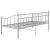 Cadru pat canapea, gri, 90x200 cm, metal GartenMobel Dekor