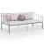 Cadru pat canapea extensibilă, gri, 90x200 cm, metal GartenMobel Dekor