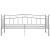 Cadru pat canapea extensibilă, gri, 90x200 cm, metal GartenMobel Dekor