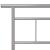 Cadru de pat, gri, 100 x 200 cm, metal GartenMobel Dekor
