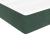 Pat box spring cu saltea, verde închis, 80x200 cm, catifea GartenMobel Dekor