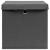 Cutii depozitare cu capac, 4 buc., gri, 28x28x28 cm GartenMobel Dekor