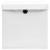 Cutii depozitare cu capace, 10 buc., alb, 28x28x28 cm GartenMobel Dekor