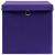 Cutii depozitare cu capace, 10 buc., violet, 28x28x28 cm GartenMobel Dekor