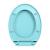 Capac WC cu închidere silențioasă, verde, oval GartenMobel Dekor
