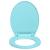 Capac WC cu închidere silențioasă, verde, oval GartenMobel Dekor