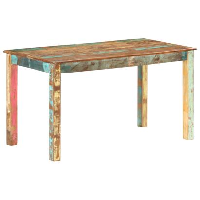 Masă de bucătărie, 140 x 70 x 76 cm, lemn masiv reciclat GartenMobel Dekor