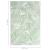 Covor de exterior, verde, 140x200 cm, PP GartenMobel Dekor