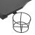 Birou de gaming cu picioare formă Y, negru, 110x60x75 cm, LED GartenMobel Dekor