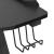 Birou de gaming cu picioare formă Y, negru, 110x60x75 cm, LED GartenMobel Dekor
