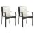 Set mobilier de grădină cu perne, 9 piese, negru, poliratan GartenMobel Dekor