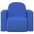 Canapea pentru copii 2-în-1, albastru, piele ecologică GartenMobel Dekor