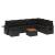 Set mobilier de grădină cu perne, 9 piese, negru, poliratan GartenMobel Dekor