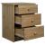 Comodă cu sertare, 43x34x53 cm, lemn masiv de pin GartenMobel Dekor