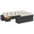 Set canapele de grădină cu perne, 11 piese, negru, poliratan GartenMobel Dekor