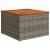 Set canapele de grădină cu perne, 11 piese, gri, poliratan GartenMobel Dekor