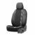 Set huse scaune PREMIUM, Universale, fractionate OTOM HORIZON 1808 negru/fumuriu AutoDrive ProParts