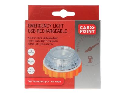 Lumina de Urgenta Carpoint cu LED, Reincarcabila prin USB - Multifunctionala AutoDrive ProParts
