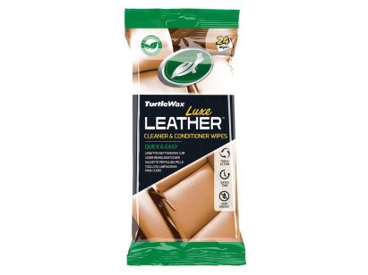 servetele Curatare si ingrijire Piele Turtle Wax Luxe Leather - Pachet de 24 Bucati AutoDrive ProParts