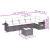 Set canapele de grădină cu perne, 7 piese, negru, poliratan GartenMobel Dekor