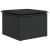 Set mobilier de grădină cu perne, 6 piese, negru, poliratan GartenMobel Dekor