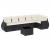 Set canapele de grădină cu perne, 7 piese, negru, poliratan GartenMobel Dekor